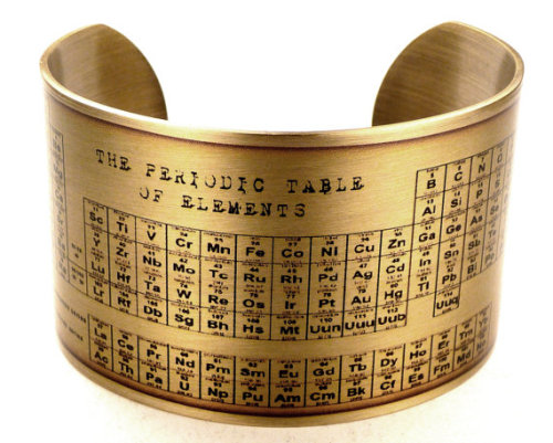 biokitty: smilesandvials: ChemCouture - Volume 1Periodic Table Cuff (x)Experiment Necktie (x)&ld