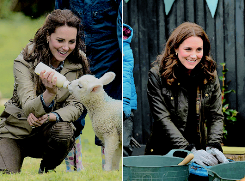 cambridgedom:  The Duchess of Cambridge in her element + outdoors  ♡