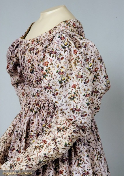 lesmiserablesfashions: Dress c. 1830s [x]