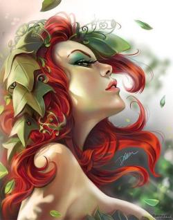 pam-a-quinn:  Poison Ivy by Cris Delara