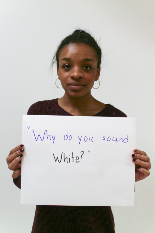 nortonism:Here are 10 photos (out of 22) from my series Racial Microaggressions. I have asked my fri