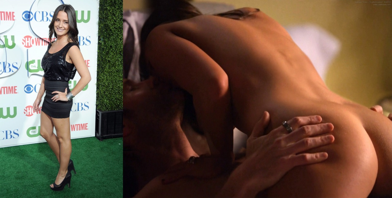 Addison Timlin, American actress. Top and bottom pictures: Californication - Season