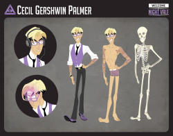 weatherweary:Playing around with some Night Vale concept work. Cecil is modeled after a few of my favorite fan-canons. 