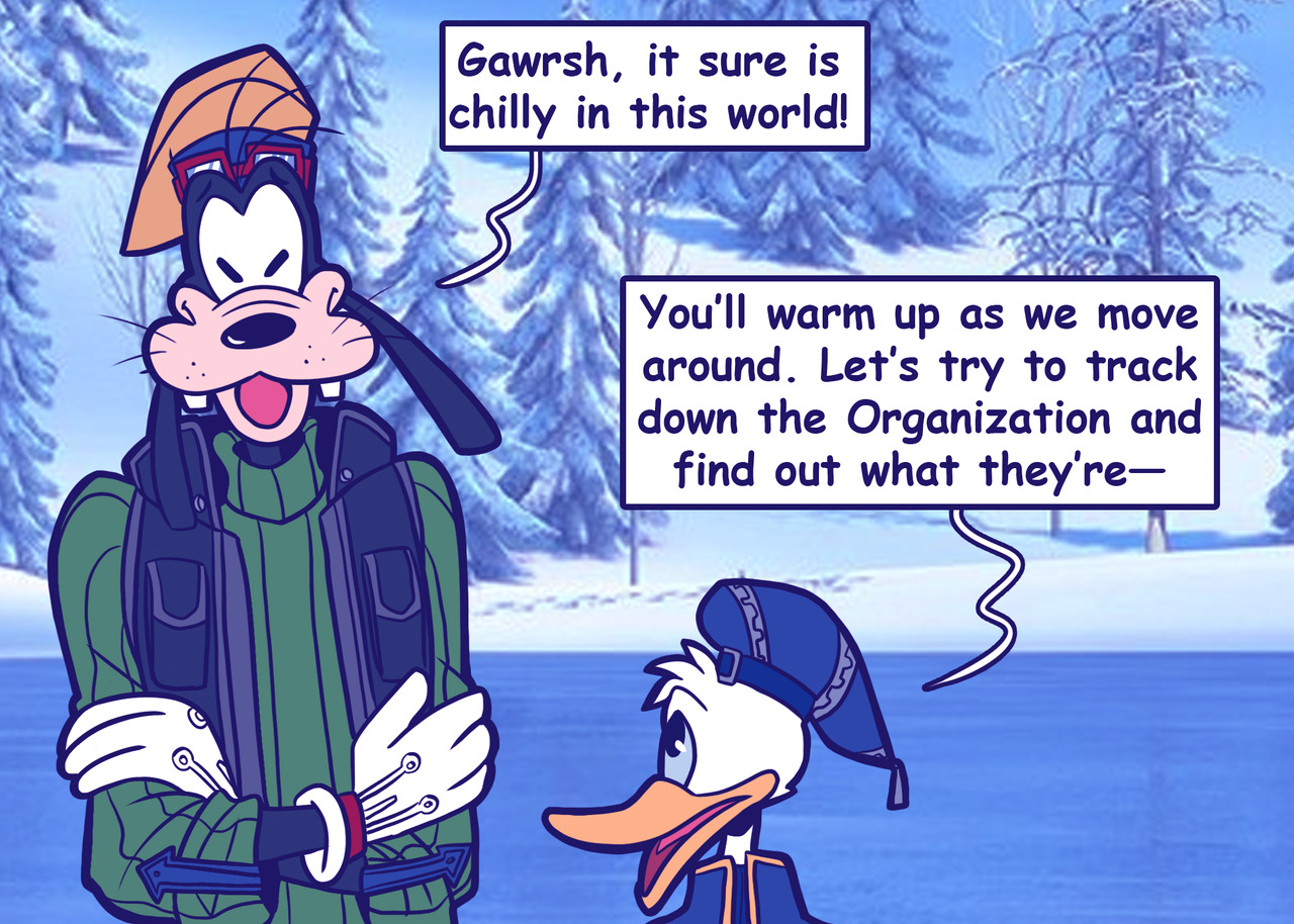 destiny-islanders:  Sora, in Arendelle in KH3: Burns through the party’s entire