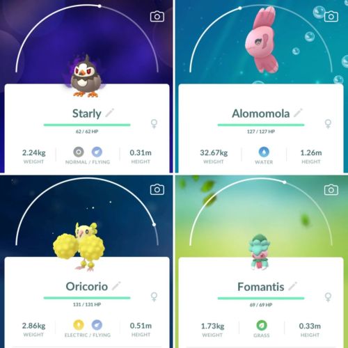 PokéMonday PokéProgress! Shadow Starly, Alomomola, Oricorio and Fomantis! #PokeMonday 