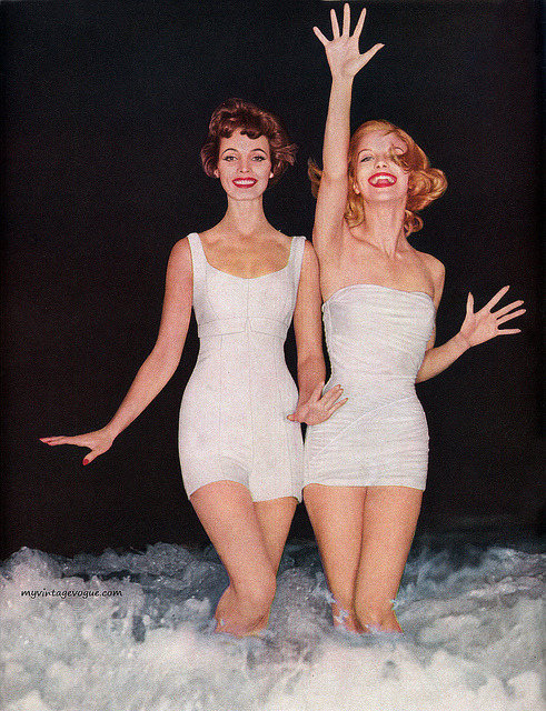 Vintage swimwear from across the decades. It still looks amazing even today.