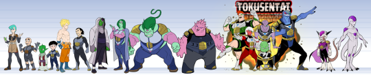 yondaimektabi:  DBZ Line-up by MichaelLeeLunsford