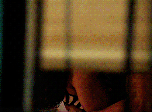 #The Spy Shot Through The Blinds Of The Kiss 
