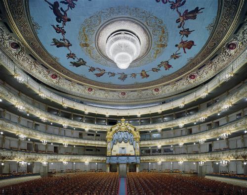 archatlas: Opera David Leventi “Opera” records the interiors of world-famous opera house