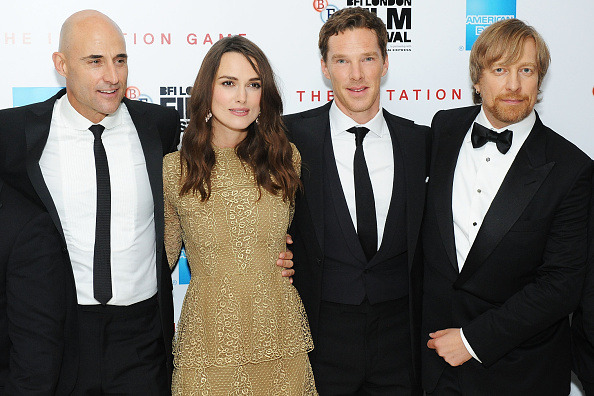 sue-78:  Mark Strong, Keira Knightley and Benedict Cumberbatch attend the opening