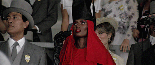 jazminesullivan:GRACE JONESA View to Kill, 1985