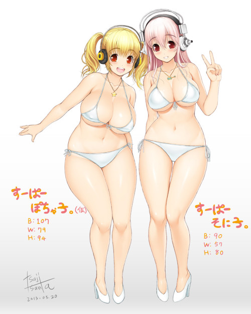 Sex super pochaco and super sonico (nitroplus) pictures