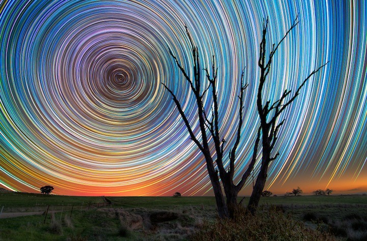 mymodernmet:  More Spectacular Star Trails by Lincoln Harrison 