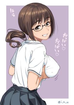 fileth:  inuさんはTwitterを使っています: 巨乳眼鏡っ子。なんか色々模索中