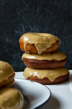 foodopia:  Salted Caramel Apple Cider Doughnuts