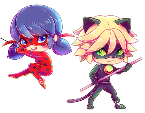 mavilez: I wanted to practice drawing more chibis, since I haven’t done it in a while. Drew these pr