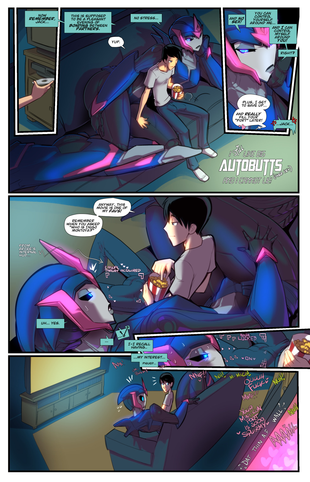 More Autobutts!! #01 This month was a tie between Arcee&amp;Jack and Deku&amp;Froppy&hellip;