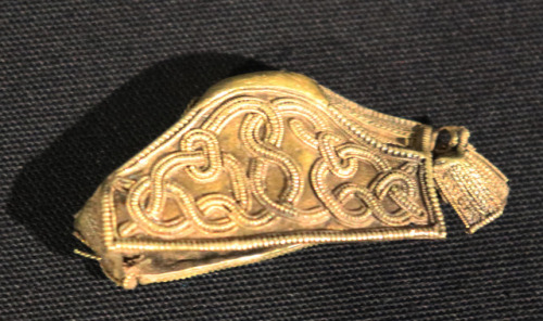 Staffordshire Hoard, Anglo-Saxon Treasure Hoard, Stoke-on-Trent, 26.11.17.Exquisitely detailed treas