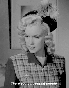 Marilyn Monroe in Ladies of the Chorus (1948).