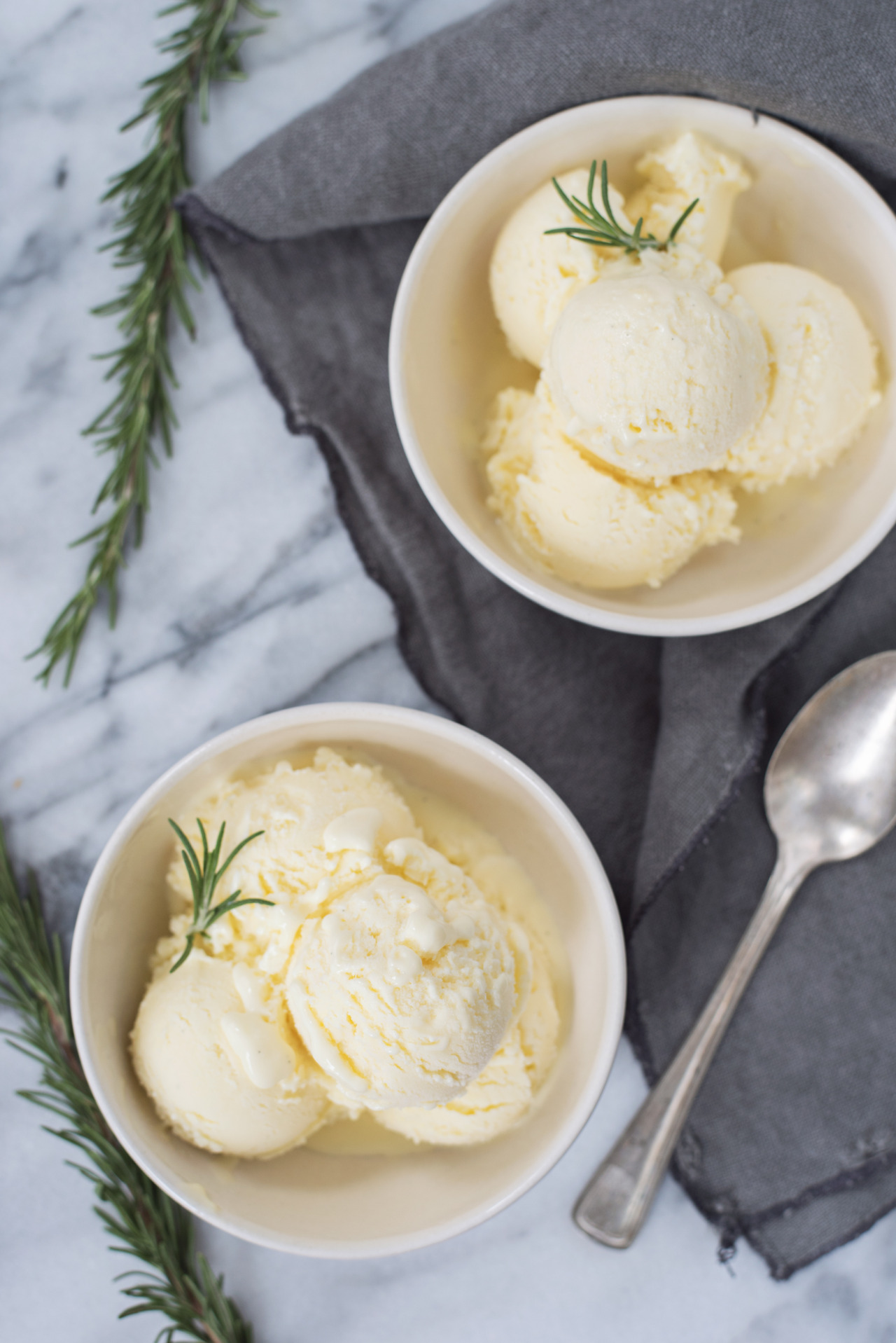 guardians-of-the-food:  Rosemary Ice Cream - the perfect mix of sweet and savory