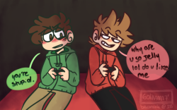 tordeddheadcanons:  Edd realizes he likes