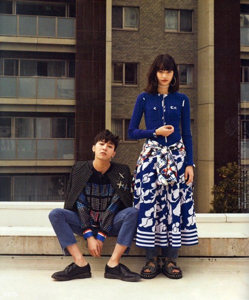 ygfamilyy: GD with NANA KOMATSU for Nylon (May) Magazine #1! Source: AeuyTLiN @twitter.com