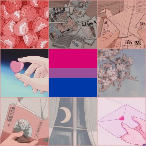 Bisexual soft anime aesthetic for anon &lt;3