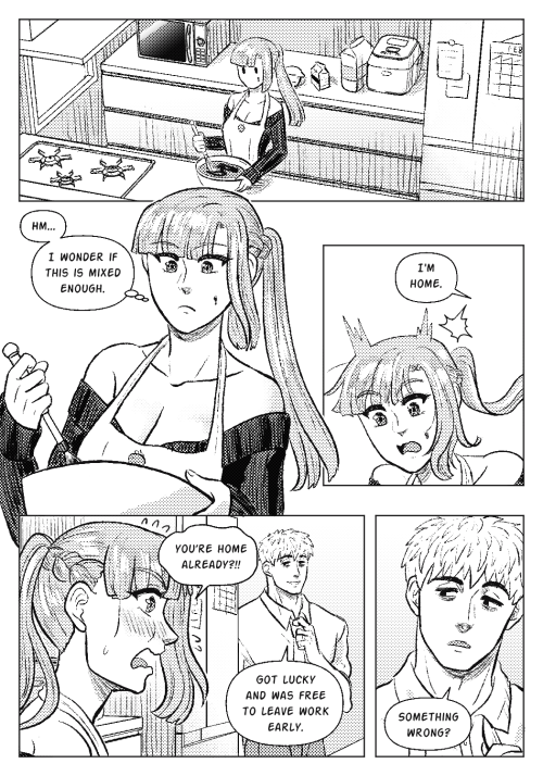 A few days late posting it here but a Valentine day comic I drew! The rest of the pages are decidedl