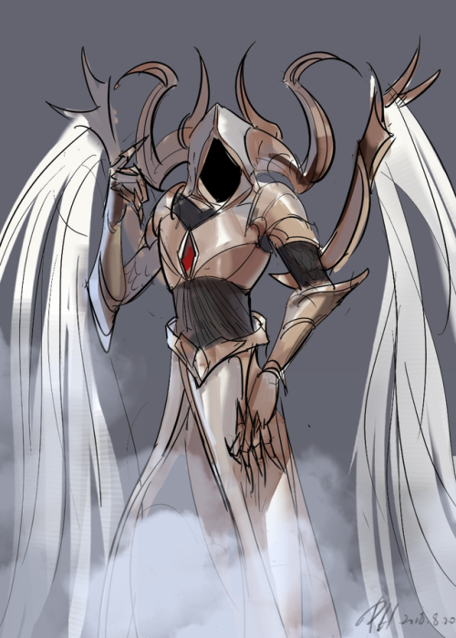 Mephisto angel skin sketch