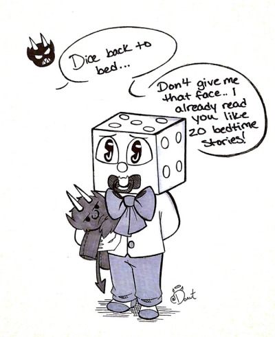 Deadny  ✍ on X: Here, take this little King Dice dressed like