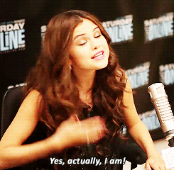 fuckyeahselenita:  Describe your album in three words. 