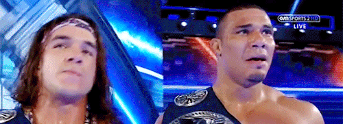 mith-gifs-wrestling:  My favorite sport is apparently Watching Jason Jordan Feel Things.