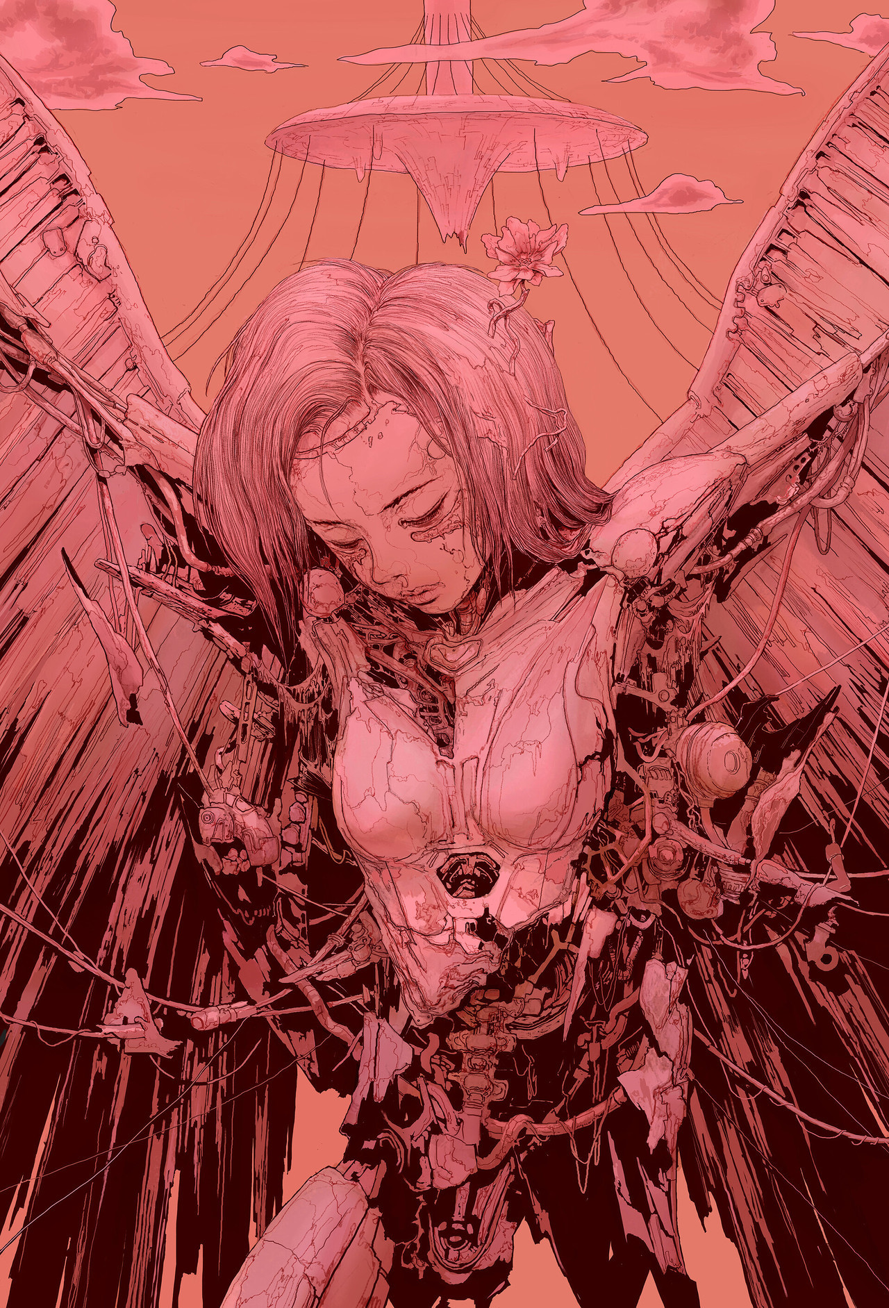 rhubarbes:  Battle Angel Alita by Tianhua Xu More on RHB_RBS