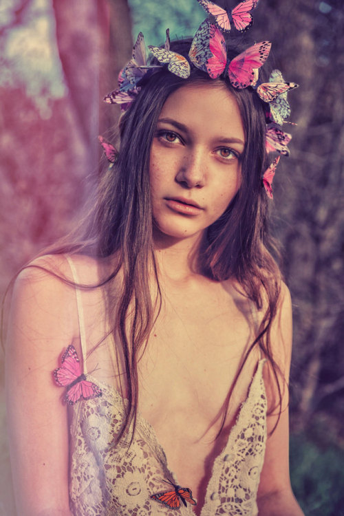 wordsnquotes:culturenlifestyle:Exquisite Butterfly Crowns &amp; HeadbandsRandi Matalas from Viva