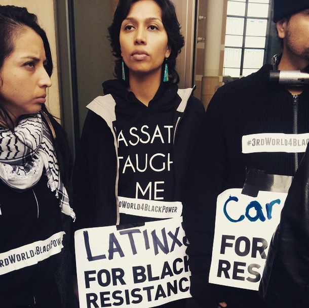 rhydonmyhardon:1/16/15 Protesters from the “3rd World 4 Black Power” movement
