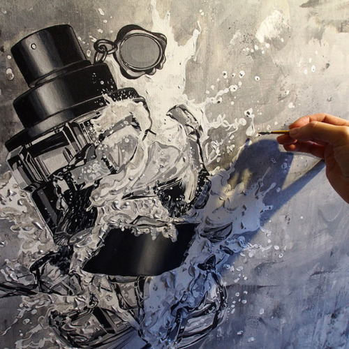 Spicebomb painting + details and behind the scenes shots &mdash;DREAM CLIENT X DREAM PROJECTI ha