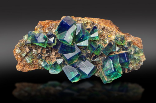 hematitehearts:  FluoriteRogerley Mine, Weardale, North Pennines, Co. Durham, England