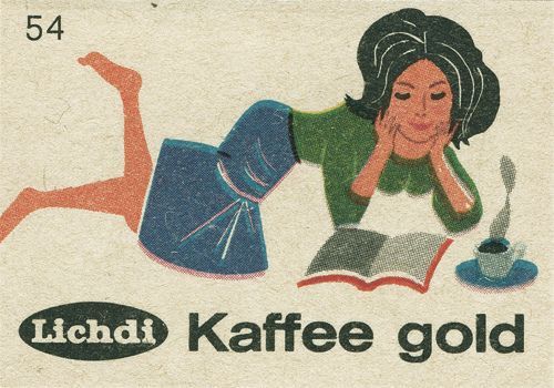 livingnowisliving:all_pop saved to Packaging Designvintage German matchbox label, 1960s