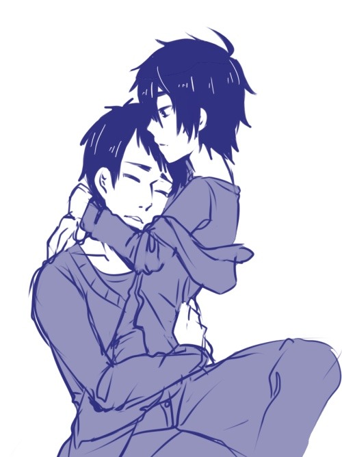levis-thug-life:  Haters gonna hate i don’t care  and i know its wrong but i ship Hidashi its fucking cute (hope u don’t hate me chibi neko) ^_^credit to the people that made this!!!!