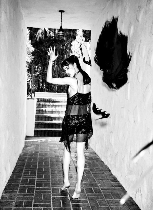 diana-prince:Sofia Boutella photographed by Ellen von Unwerth for Iris Covet Book