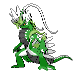 Shiny koraidon pixel art