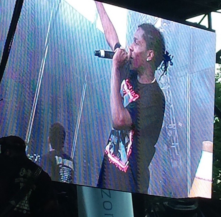 ohsodj:  A$AP Rocky performing at Roots Picnic in Philly