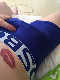 britishguysnaked:  Dylan sent this for britishguysnaked followers! Huge cock and huge bulge.