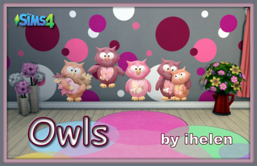 iek24: Owls by ihelen Downloads at ihelensims site
