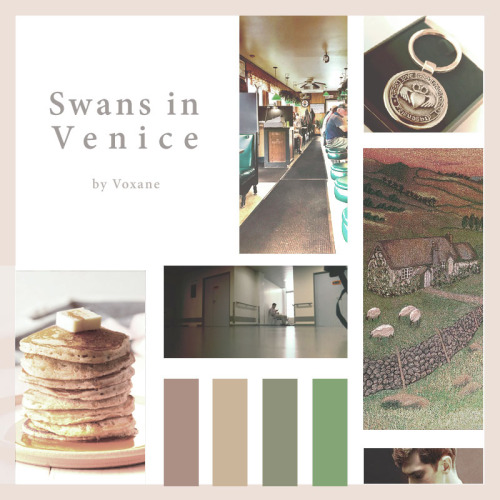 Swans in VenicePairing: Gen - Declan and Adam friendship with established PynchRating: TeenSummary: 