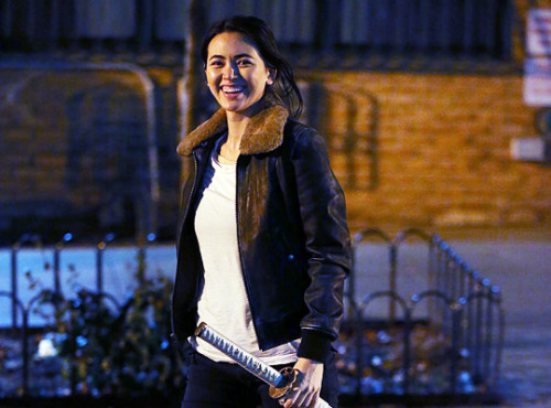 inspredwood:  netflixdefenders: Jessica Henwick filming Marvel’s ‘The Defenders'on January 21, 2017 in New York City 