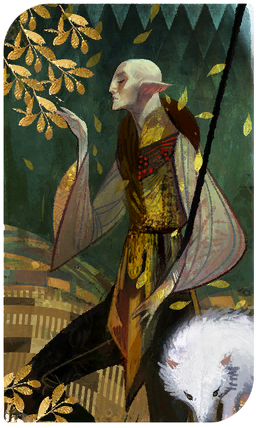 Love" originates from "Lavellan" on Tumblr: About Solas' Tarot Cards