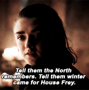 margaery-tyrrell:    game of thrones meme: [5/7] female characters↳ arya stark