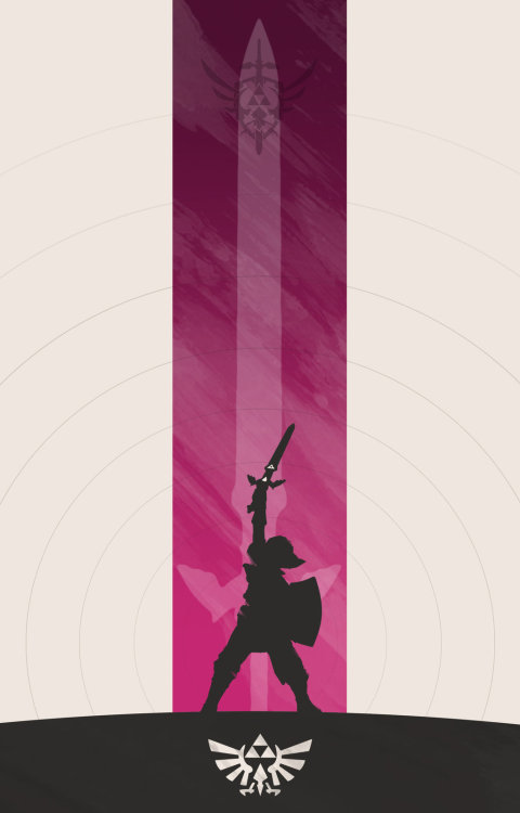 pixalry:  The Legend of Zelda Poster Set - Created by Colin Morella Available for sale as prints on RedBubble.