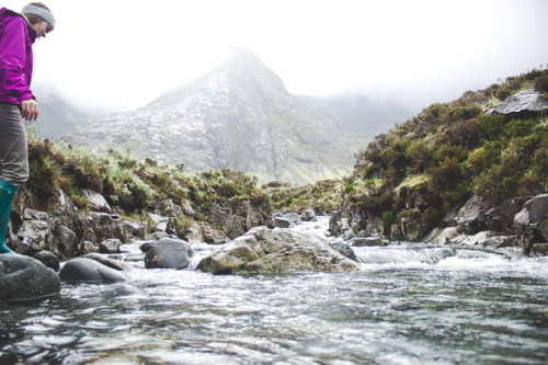 The Fairy Pools on the Isle of Skye, Scotland. Three First Names